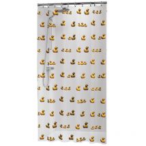 Rideau de douche Duckling 180x200 cm Jaune Sealskin