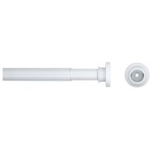 Sealskin - Tringle de rideau de douche télescopique 80-130 cm blanc
