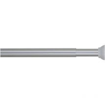 Tringle de rideau de douche télescopique 255 cm Chrome