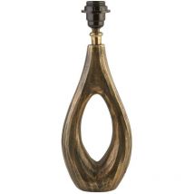 Searchlight - Bucklow Lampe de table avec base uniquement, laiton antique