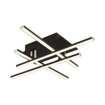 Searchlight - matrix - Integrierte LED-Unterputzarmatur 4 Hellschwarz