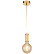 Searchlight - Suspensions Câble de Suspension Moleté Or, Câble Tressé Or