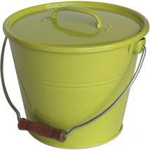Guillouard - Seau 5L avec couvercle en acier galvanisé vert olive