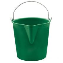 ALUMINIUM ET PLASTIQUE - Seau à bec gradué - 17 L - vert