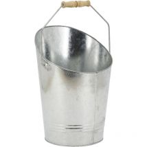 Aubry Gaspard - Seau à cendres en métal galvanisé