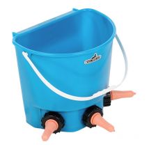 Seau d'allaitement bkt 3 places, 10 l Stallion