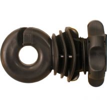 Seau de 50 isolateurs ivabloc Lacme visser sur piquet métallique origine - 655106