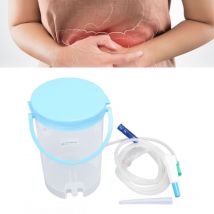 Treetalk - Seau de lavement au café, Kit de lavement domestique Portable de 1200ml pour soulager la Constipation
