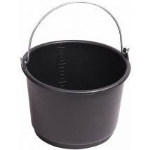 Seau en plastique agricole 16lt noir