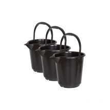 Hünersdorff - Seau industriel 10,5 l avec bec verseur, cond. 3 pièces
