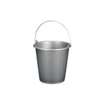 Seau ménage 5L anse métal silver 1035699 - Aluminium Et Plastique