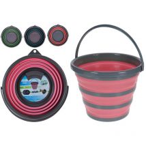 Fx-tools - Seau pliant 10l couleurs variées