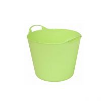 Seau Recueillir tous les sacs flexo en plastique vert doux Brixo vert clair 25 Litri