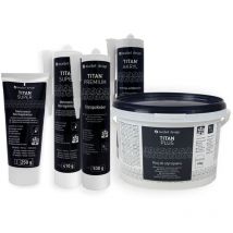 Colle de montage pour polystyrène expansé Peintre Acrylique, intérieur pour moulures etc.: Cartouche Titan Super, 5 Colle