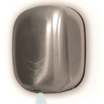 Idral - Secamanos de aire caliente Stream Dry uv, acero inoxidable aisi 304 satinado con control por fotocélula