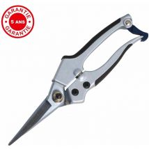 Sécateur alu lame droite , ergonomique et léger, coupe franche, taillant de qualité - Outils Perrin