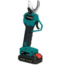 Maerex - Sécateur électrique sans fil sur batterie, 1 batterie et chargeur, 2 lames