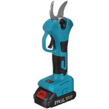 Violeworks - Sécateur électrique sans fil 21V 30mm max. en coffret avec 2 batteries Coupeuse d'élagage d'aménagement paysager pour arbres fruitiers