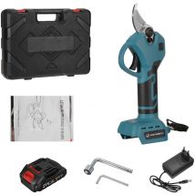 Kingso - Sécateur électrique violeworks sans fil 21V 500W 30mm max. en coffret avec 1 batterie Coupeuse d'élagage d'aménagement paysager pour arbres