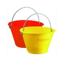 Secchio Per Muratore MEK Edil Plastica Rossa Dia.Cm.36 Conf. 10 Pz