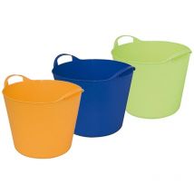 Secchio contenitore multiuso ''flex-bag'' Ø32 cm - 15 lt blu