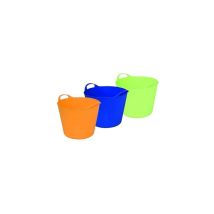 Artplast – Borsa flessibile di plastica arancio D32 – Capacità 15 litri – Diametro 32,6/25 cm – Altezza 28/24 cm