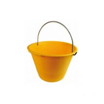 Cardarella in plastica c/arco col.giallo D.36 10 pz