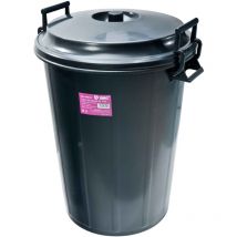 Cestino da giardino 100L con coperchio