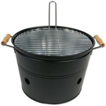 Secchio per barbecue con grill 32 cm edm 73815