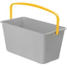 Secchio rettangolare 'squizzo' lt. 15 - cm 42 x 26 x 22