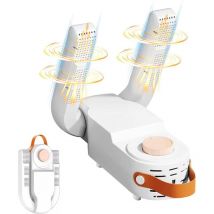Seche Chaussure Electrique, Seche Chaussure avec Minuterie, Sèche-Chaussures Pliable, Chauffe-Chaussures et Bottes, pour Sécher Les Chapeaux, Les
