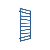 Matisère - Sèche-serviette eau chaude bleu majorelle de 1070mm de haut et 500mm de large - 418 Watt - ZIG1070/500ZX5005