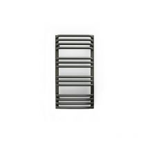 Sèche-serviette eau chaude gris de 760mm de haut et 300mm de large - 257 Watt - ALE760/300ZXDGR