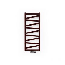 Sèche Serviette Radiateur-matisere - Sèche-serviette eau chaude noir de 1230mm de haut et 600mm de large - 519 Watt - VIP1230/600ZXN