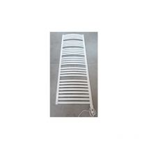 Radson - Seche-serviette electrique 1250W fluide caloporteur blanc H.1750mm L.600mm cintré thermostat ir minorca MI0617EL