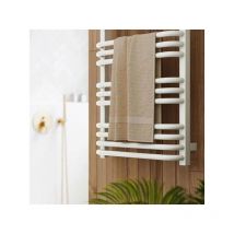Otitec - Sèche serviette électrique doré - july - 400 watt - 114,90 x 50 - Blanc
