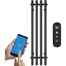 Oihpaw - Sèche-serviettes électrique - 100 w - 950 x 257 mm - Porte-serviettes chauffant intelligent WiFi - Radiateur de salle de bain à commande