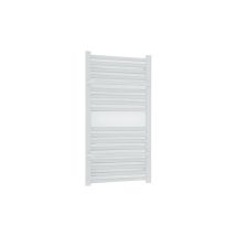 Matisère - Sèche-serviette électrique blanc de 820mm de haut et 400mm de large - 200 Watt - LIM820/400E1B