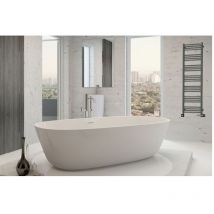 Otitec - Secador de toallas electrico negro - luna - 600 watt - 114 x 53 - Noir