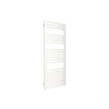 Sèche-serviette mixte blanc de 1220mm de haut et 400mm de large - 488 Watt - DEX1220/400V2B