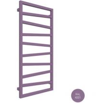 Matisère - Sèche-serviette mixte violet de 835mm de haut et 500mm de large - 332 Watt - ZIG835/500Z84001