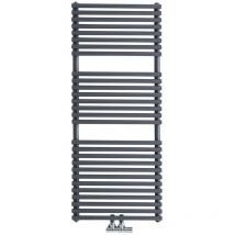 Sèche-Serviettes à Raccordement Central – Anthracite – 121.5 x 50cm – Magera
