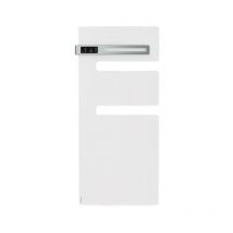 Atlantic - Radiateur sèche-serviettes connecté Serenis avec soufflerie mât gauche 1500W Blanc - 850554