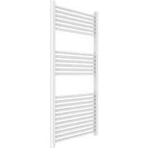 Kiamami Valentina - Sèche-Serviettes De Bain 60X120 Acier Blanc