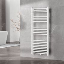 [neu.haus] - Radiateur Sèche-serviettes Voss Acier 120 X 50 Cm Blanc