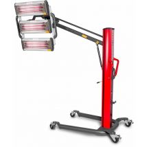 Mw Tools - Sécheur de peinture infrarouge professionnel mobile 3300W LD3P