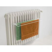 3c Casa - Séchoir à radiateur Metaltex Iseo 58x17 cm 2 m Corde à linge Blanc
