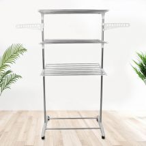 Hofuton Étendoir séchoir à linge blanc