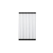 Feiyue - Séchoir pliable pour carafe multifonctionnelle en silicone Noir 12 tubes