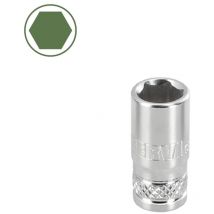 Fervi Sechskant-Steckschlüssel 1/2 Zoll 12 mm – Hochwertiges Werkzeug für Mechanik und Reparatur – Präzise Passform – Ideal für Profis und Heimwerker